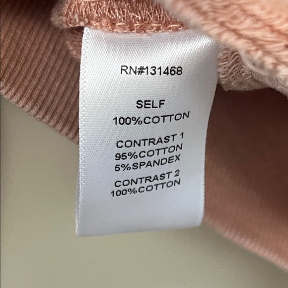 FATE Pink Puff Sleeve Eyelet Top SzL - Picture 6 of 7